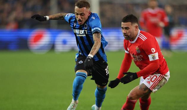 Брюгге — Бенфіка 0:2 Відео голів та огляд матчу 15.02.2023