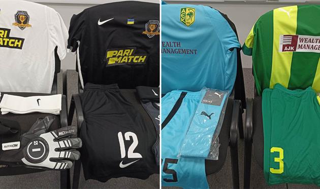 Форми Дніпра-1 і АЕКа перед матчем ЛК, фото - сайт Дніпра-1