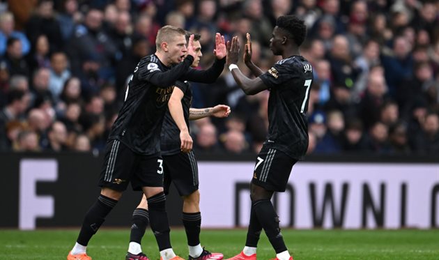 ОЛЕКСАНДР ЗІНЧЕНКО ТА БУКАЙО САКА, GETTY IMAGES