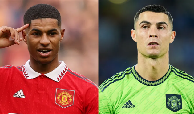 Маркус Рашфорд і Кріштіану Роналду, Goal