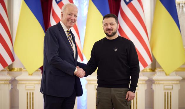 Зеленський та Байден, getty images