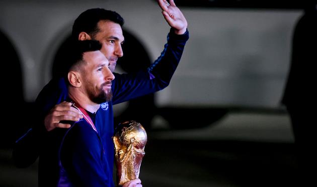 Скалоні та Мессі, Getty Images