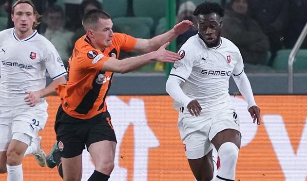 Шахтар - Ренн, сайт УЄФА