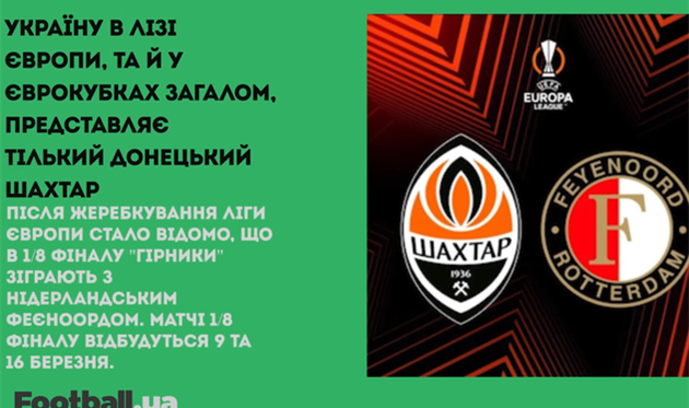 Суперник Шахтаря у Лізі Європи, дерусіфікація Зорі та зірка Трубін: головне за 24 лютого
