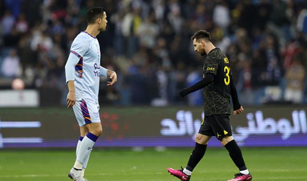 Кріштіану Роналду та Ліонель Мессі, Getty Images