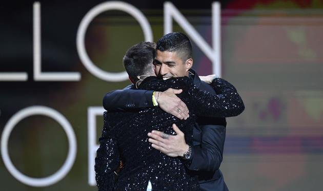 Ліонель Мессі та Луїс Суарес, getty images