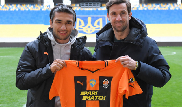 Хусрав Тоіров та Даріо Срна, офіційний сайт Шахтаря