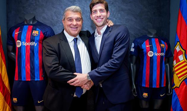 Серхі Роберто, фото Барселона