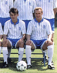 Виктор Леоненко (справа)