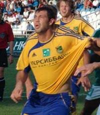 Александр Рыкун забил очередной мяч