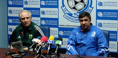 Виктор Догадайло и Виктор Носов, chernomorets.odessa.ua