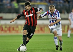 Гаттузо стал одним из  авторов голов в ворота Херенвена. AFP