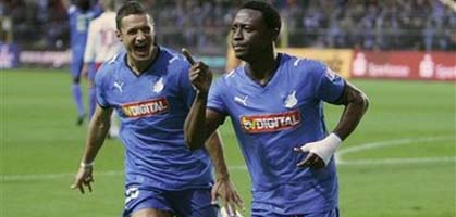 Салихович и Обаси были великолепны! Фото AP