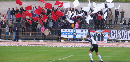 На фото вратарь Севастополя  Александ Сокоренко. Фото sevfootball.ru