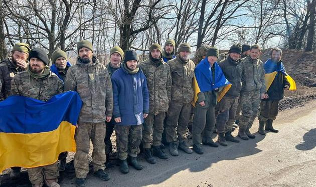 Українські захисники, фото Офіс Президента