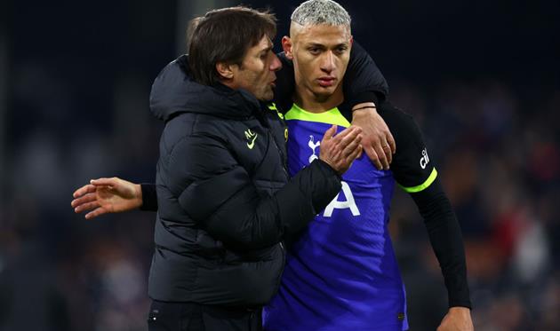 Конте та Рішарлісон, getty images