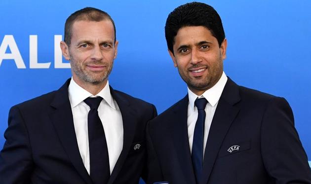 Александер Чеферін та Нассер Аль-Хелаїфі