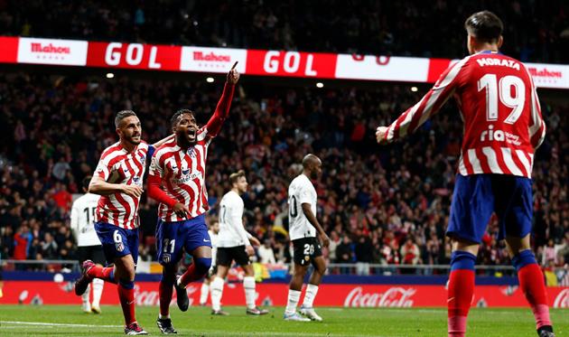 Атлетіко - Валенсія, getty images