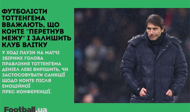 Гравці Тоттенгема незадоволені Конте, ПСЖ має сумніви щодо майбутнього Мессі: головне за 20 березня