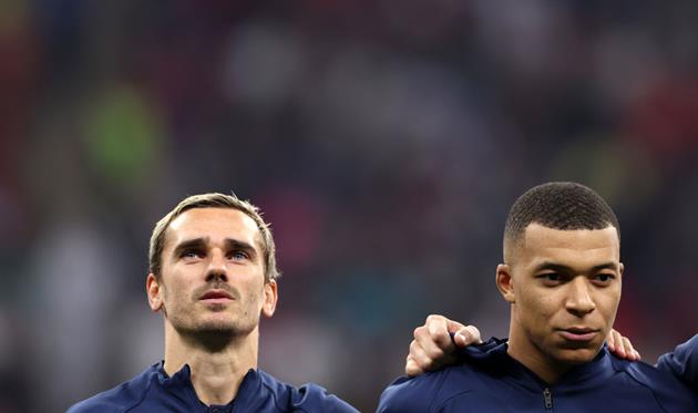 Антуан Грізманн і Кіліан Мбаппе, GETTY IMAGES