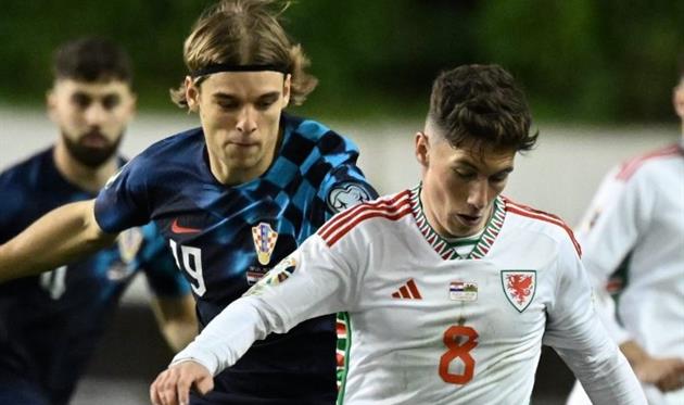 Хорватія — Вельс, Фото: twitter.com/HNS_CFF