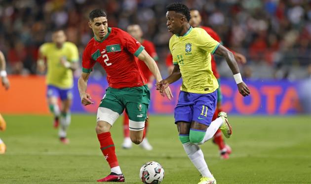 Марокко - Бразилія, cbf.com.br
