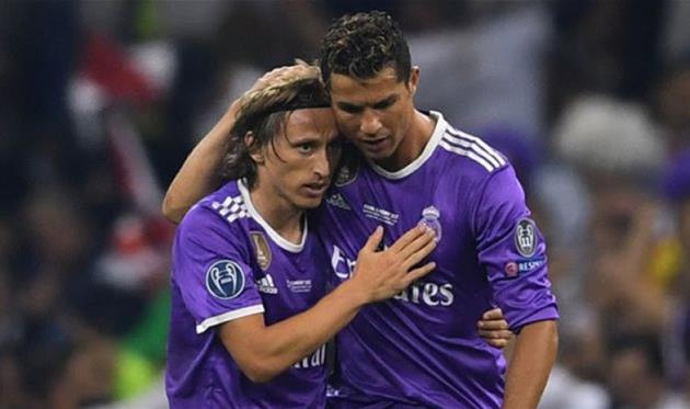 Лука Модрич і Криштіану Роналду, GETTY IMAGES