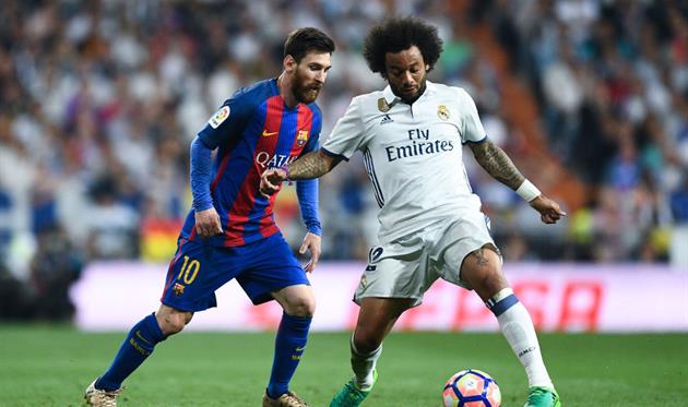 Ліонель Мессі та Марсело, getty images