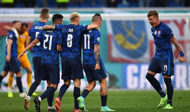 Гравці збірної Словаччини, Getty Images