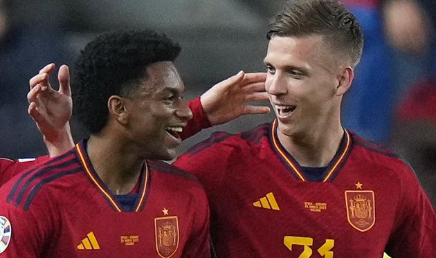 Алехандро Бальде та Дані Ольмо, getty images