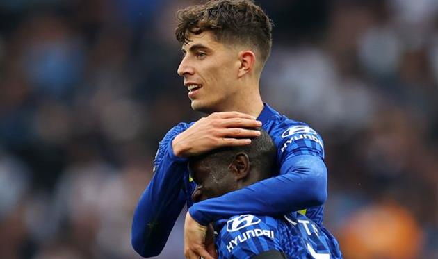 Кай Гаверц та Нголо Канте, Getty Images