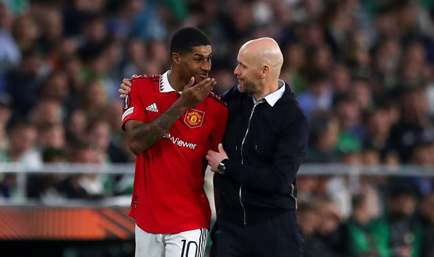 Рашфорд та тен Гаг, Getty Images