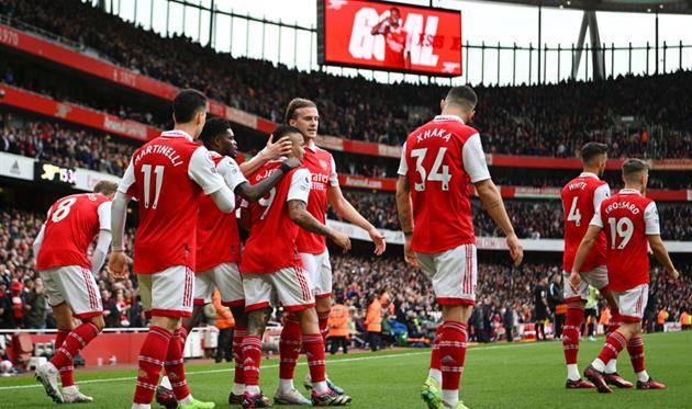 Гравці Арсеналу, getty images