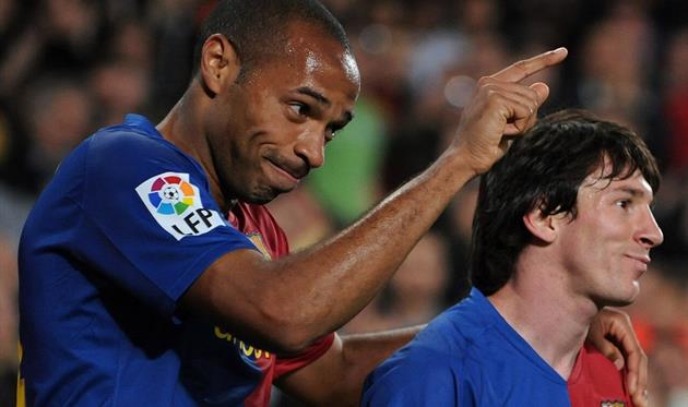 Тьєррі Анрі та Ліонель Мессі, GETTY IMAGES