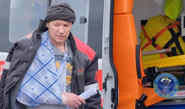 Повернення українського героя, фото Координаційного штабу