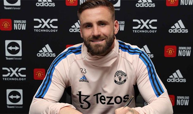 Люк Шоу, manutd.com