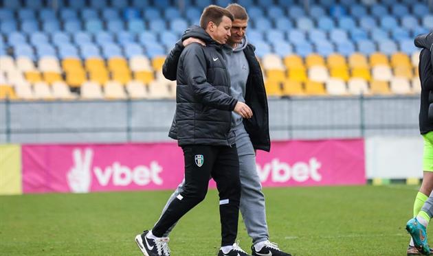 Два легендарні гравці, зараз - тренери / ФК ОЛЕКСАНДРІЯ