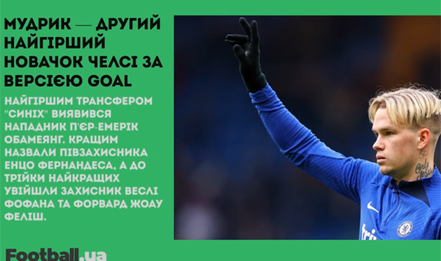 Мудрик — другий найгірший новачок Челсі, секрет Гвардіоли: головне за 7 квітня