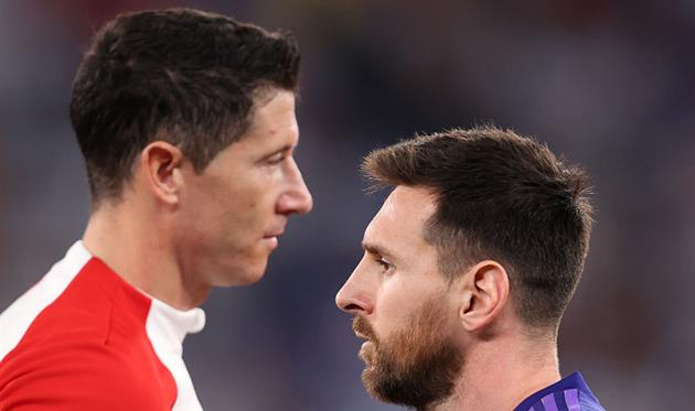 Роберт Левандовські та Ліонель Мессі, Getty Images