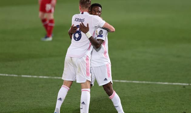 Вінісіус та Кроос, Getty Images