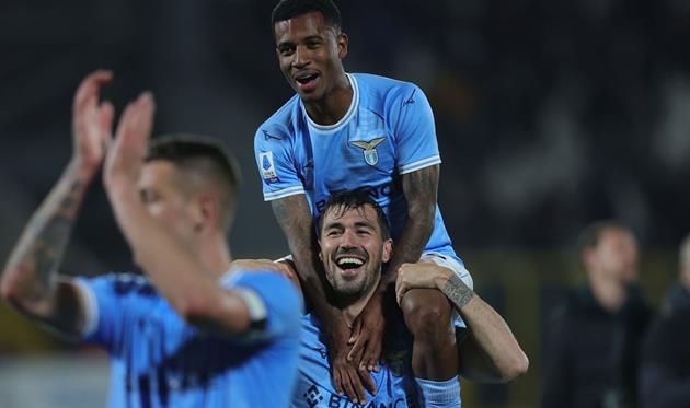 Радощі гравців Лаціо, getty images