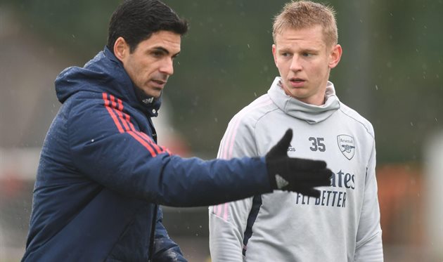 МІКЕЛЬ АРТЕТА І ОЛЕКСАНДР ЗІНЧЕНКО, ARSENAL BUZZ