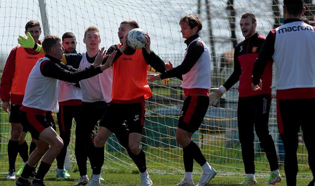 Чи будуть гравці Інгульця такими щасливими після гри? / ФК Інгулець
