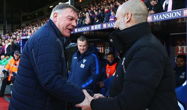 Сем Аллардайс та Хосеп Гвардіола, getty images