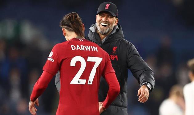 Клопп та Нуньєс, getty images