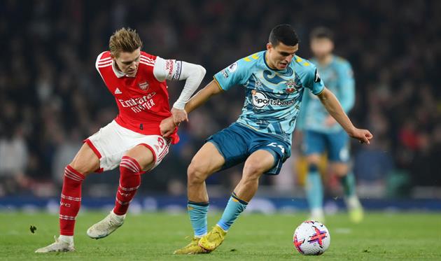 Арсенал - Саутгемптон, getty images