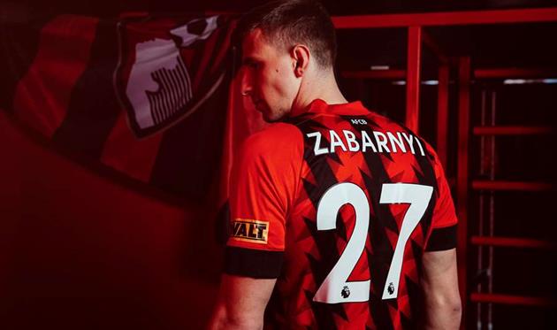 Ілля Забарний, afcb.co.uk