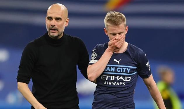 Гвардіола та Зінченко, getty images