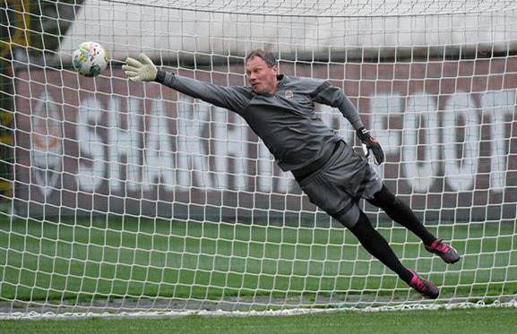 Пятов і у статусі запасного продовжує тренуватися з повною віддачею / ФК ШАХТЕР