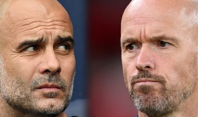 ГВАРДІОЛА ТА ТЕН ГАГ, GETTY IMAGES